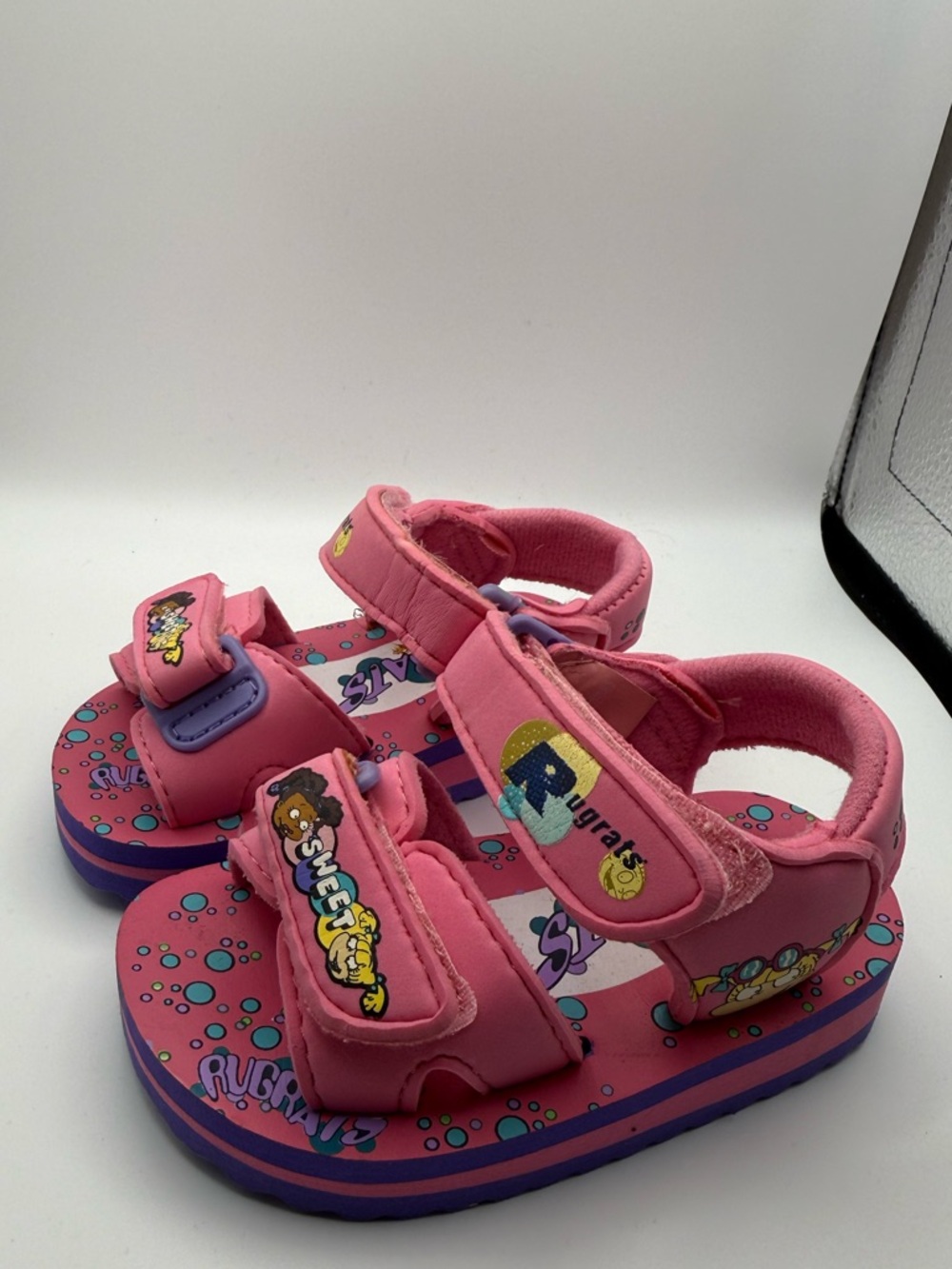 Vintage‎ Rugrats Toddler Girls Strappy Sandal Pink Y2K 5/6